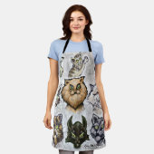 ネコ エプロン (着用した状態)