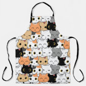 ネコ エプロン (正面)