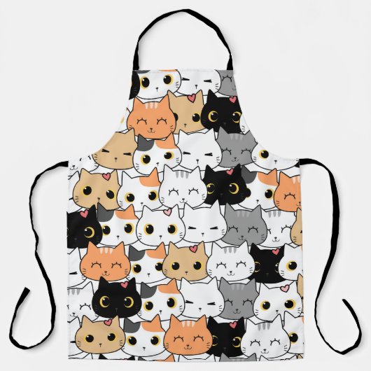ネコ エプロン (正面)