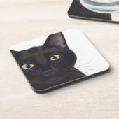 ネコ、ガスポートレート コースター (左側)