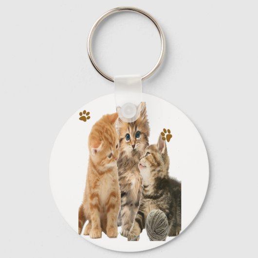 ネコ キーホルダー (正面)