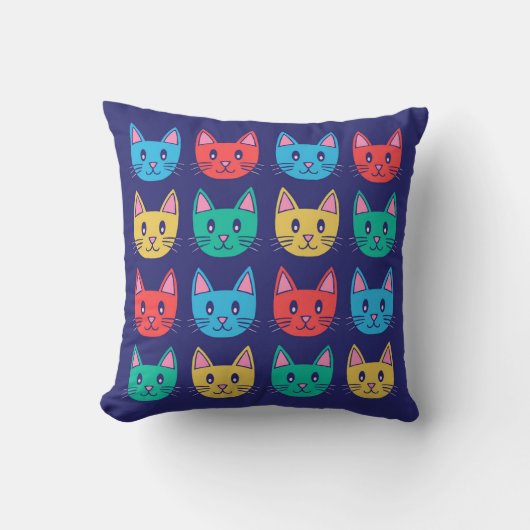 ネコ クッション (正面)