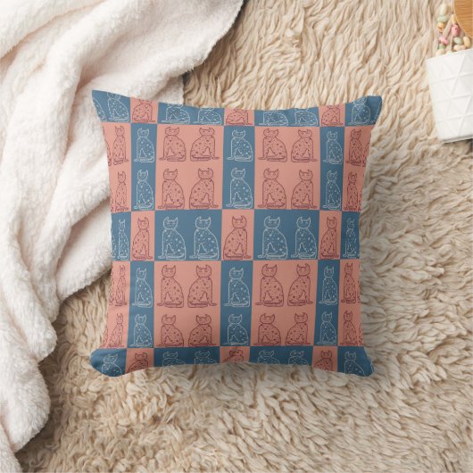 ネコ クッション (ブランケット)