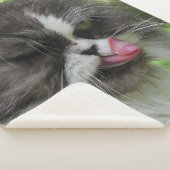 ネコ，シェルパブランケット，クラフト，休日エレガント, シェルパブランケット (3/4)