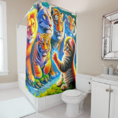 ネコ シャワーカーテン (インサイチュ)