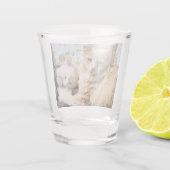 ネコ ショットグラス (裏面)