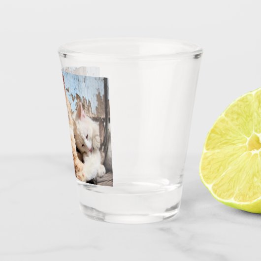 ネコ ショットグラス (右)