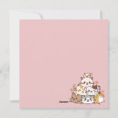 ネコ シーズンカード (裏面)