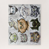 ネコ ジグソーパズル (縦)