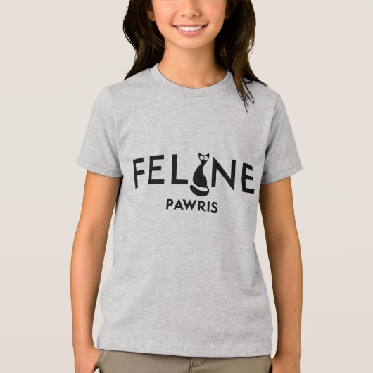 ネコ トライブレンドTシャツ (正面)
