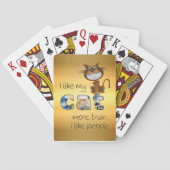 ネコ トランプ (裏面)