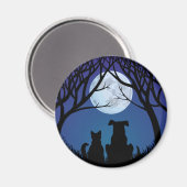 ネコ&ドッグ冷蔵庫用マグネットフ最高のァンズカスタムマグネット マグネット (正面/裏面)