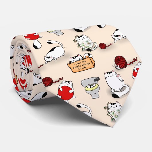 ネコ ネクタイ (ロール)