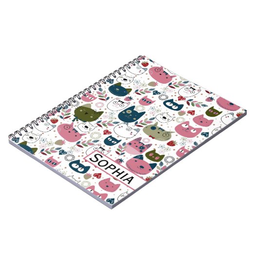 ネコ ノートブック (左側)