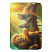 ネコ バスマット (正面縦)