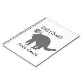 ネコ・フェリス・カタス ノートブック (左側)