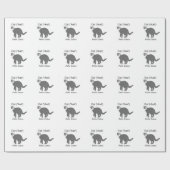 ネコ・フェリス・カタス ラッピングペーパー (フラット)