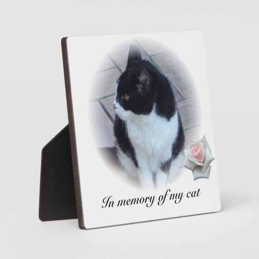 ネコ フォトプラーク (正面)