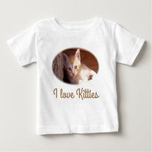 ネコ ベビーTシャツ