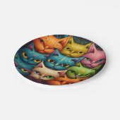 ネコ ペーパープレート (アングル)