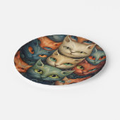 ネコ ペーパープレート (アングル)