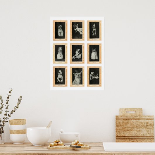 ネコ ポスター (キッチン)