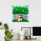 ネコ ポスター (ホームオフィス)