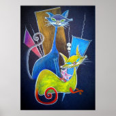 ネコ ポスター (正面)