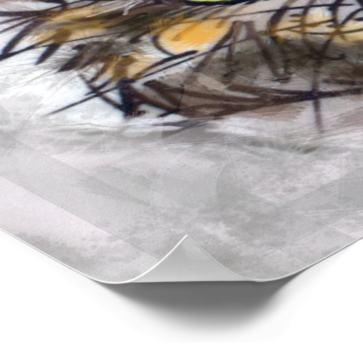 ネコ ポスター (角)