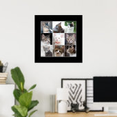 ネコ ポスター (ホームオフィス)