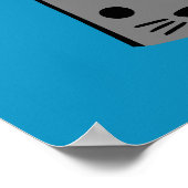 ネコ・ポーズ ポスター (角)