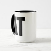 ネコ マグカップ (正面左)