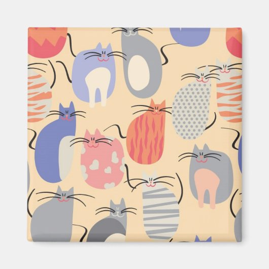 ネコ マグネット (正面)