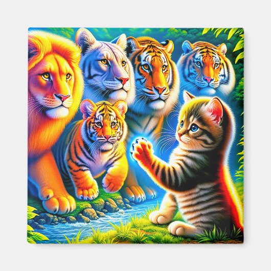 ネコ マグネット (正面)