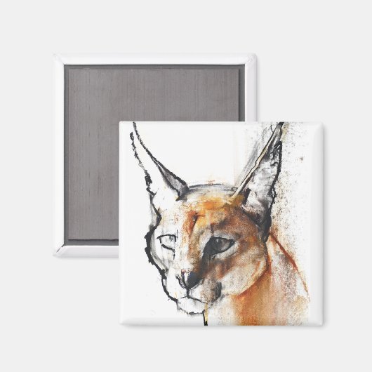 ネコ マグネット (正面/裏面)