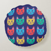 ネコ ラウンドクッション (裏面)