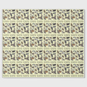 ネコ ラッピングペーパー (フラット)