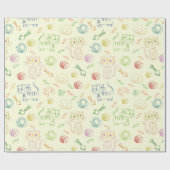 ネコ ラッピングペーパー (フラット)