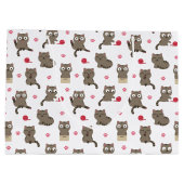 ネコ ラージペーパーバッグ (裏面)