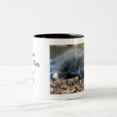 ネコ&昼寝ズスリーピーシャディーマグ ツートーンマグカップ (中央)