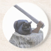 ネコ、知る コースター (正面)