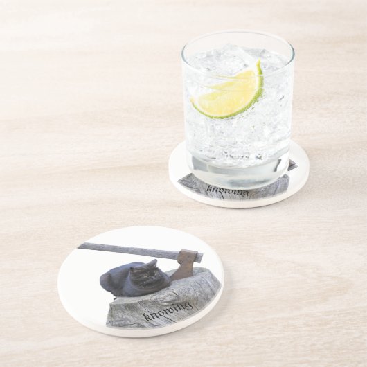 ネコ、知る コースター (側面)