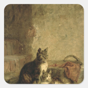 ネコ, 1883 スクエアシール