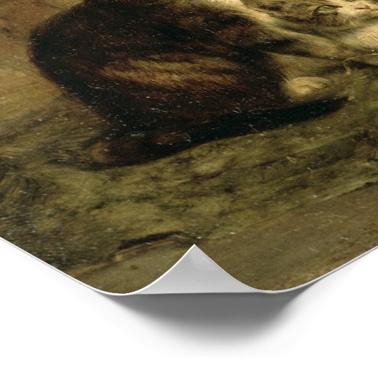 ネコ， 1883 ポスター (角)