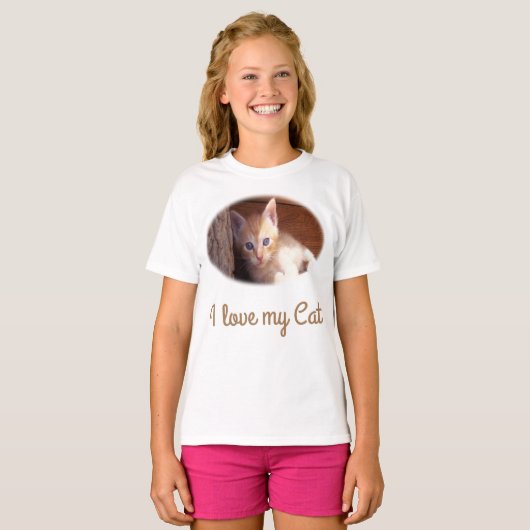 ネコ Tシャツ (正面フル)