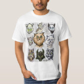 ネコ Tシャツ (正面)