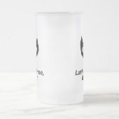 ネコBooラザーリンス反復 フロストグラスビールジョッキ (中央)