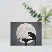 ネコNマウス遊チェスフルムーン ポストカード (スタンド正面)