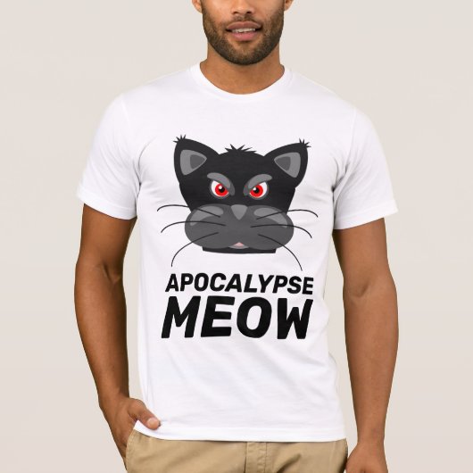 ネコTシおもしろいャツ Tシャツ (正面)