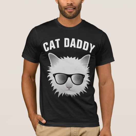 ネコTシャツのキャットパパ Tシャツ (正面)